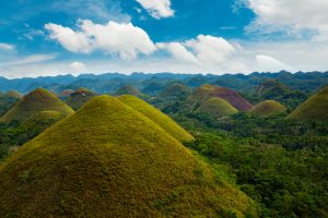 Chocolate hills - Bohol island, Philippines